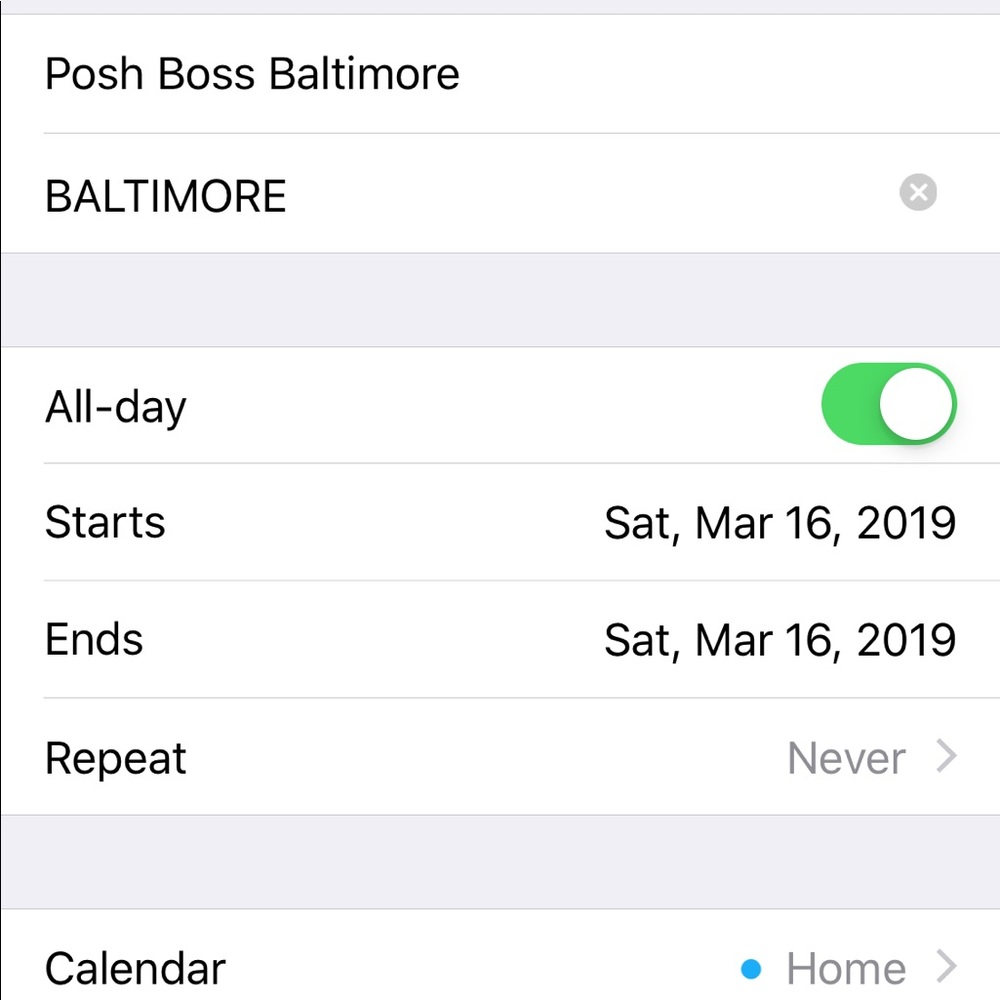 All Poshette’s Call